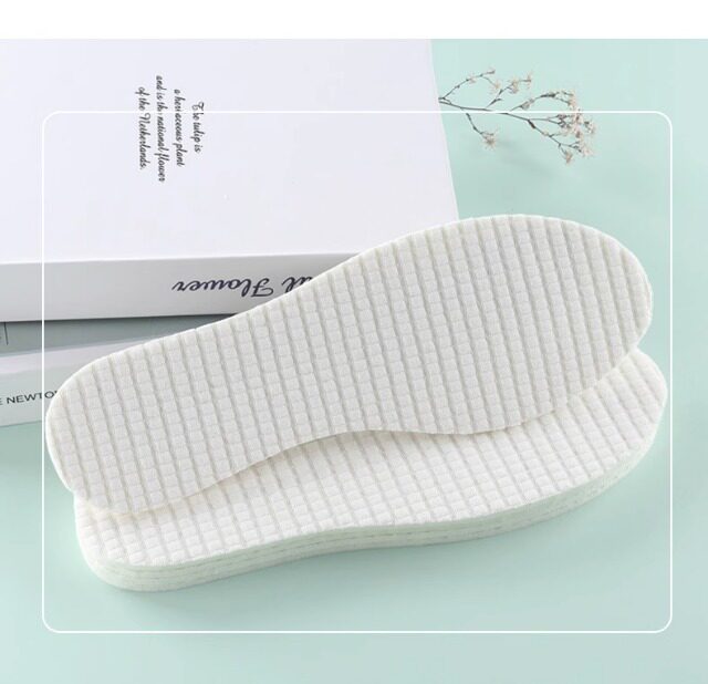 Vitality Summer Thin Latex Insoles Women's Barefoot Non-Slip Odor-Resistant Sweat-Absorbing Breathable Soft Elastic Long-Standing Comfort Military Training Men 16