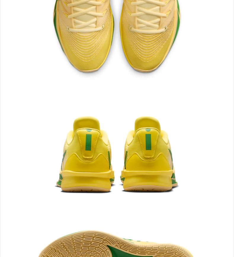 NIKE Sabrina 3 EP Durable Grip Basketball Shoes Lemon Yellow Green IR2477-700 Size 41 3