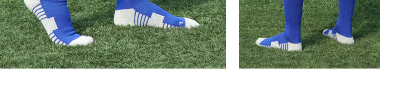ATHLETA Soccer Socks, Knee-High Non-Slip Football Socks for Men And Women, Leg Guards, Adult Socks with Terry Bottoms, Breathable Sports Socks 19