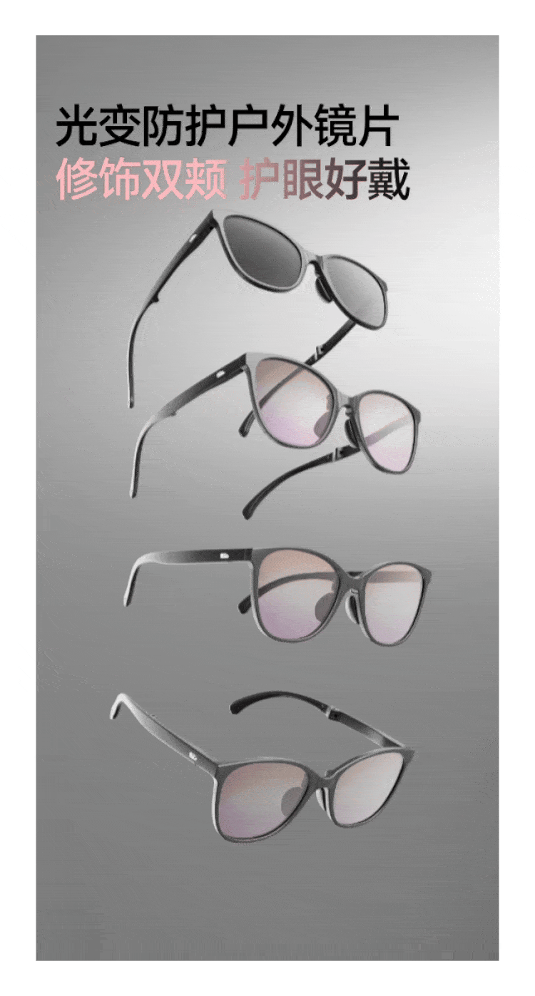 Beneunder Cat Eye Sunglasses for Women, Natural Look, Fashionable Sun Protection, UV Protection, Foldable Travel Sunglasses FD012 2