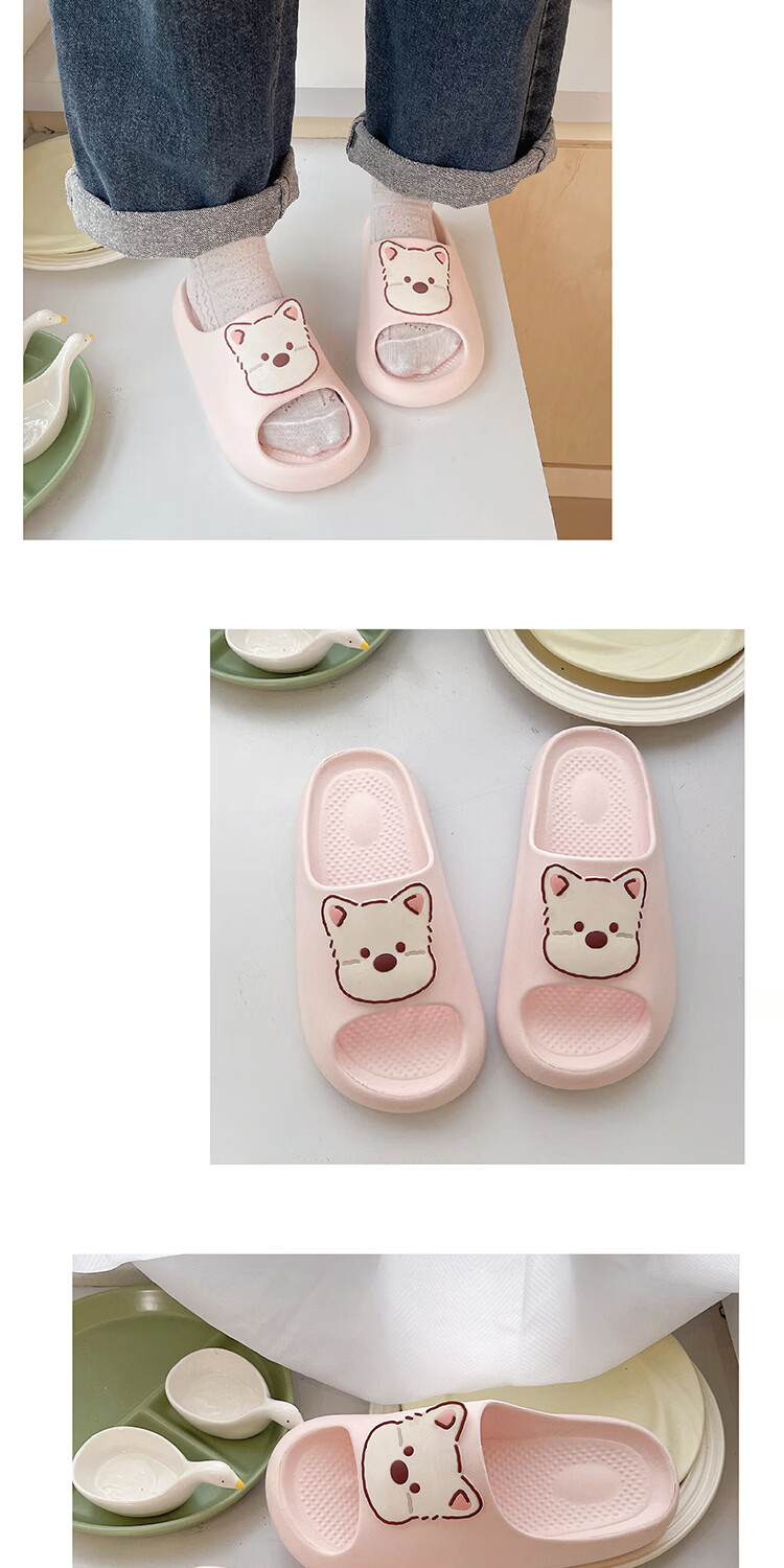 AILAIJIA West Highland White Terrier Cute Girls Home Slippers Black Size 36-37 12
