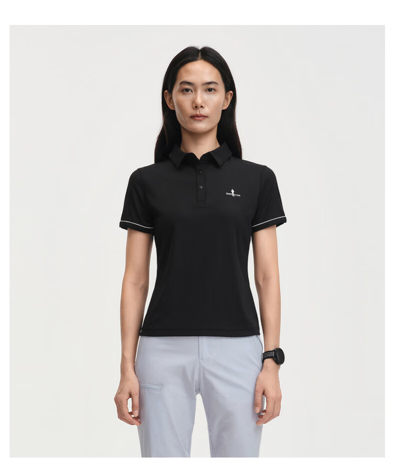 Biyinlefen [Sun Protection, Cooling, Moisture-Wicking, Quick-Dry] 2026 Spring Summer Women's Casual Outdoor Commuting Short Sleeve Polo Shirt 6
