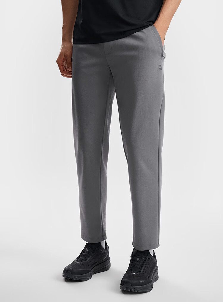 FILA Men's Dynamic Knit Pants 2026 Summer New Sports Fitness Comfortable Straight-Leg Trousers 11