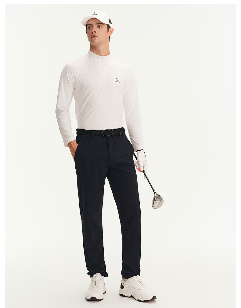 Biyinlefen Golf [UV Protection Cooling] 2026 Spring New Men's Fashion Versatile Sports Casual Stretch Comfortable Skin-friendly Pants 7