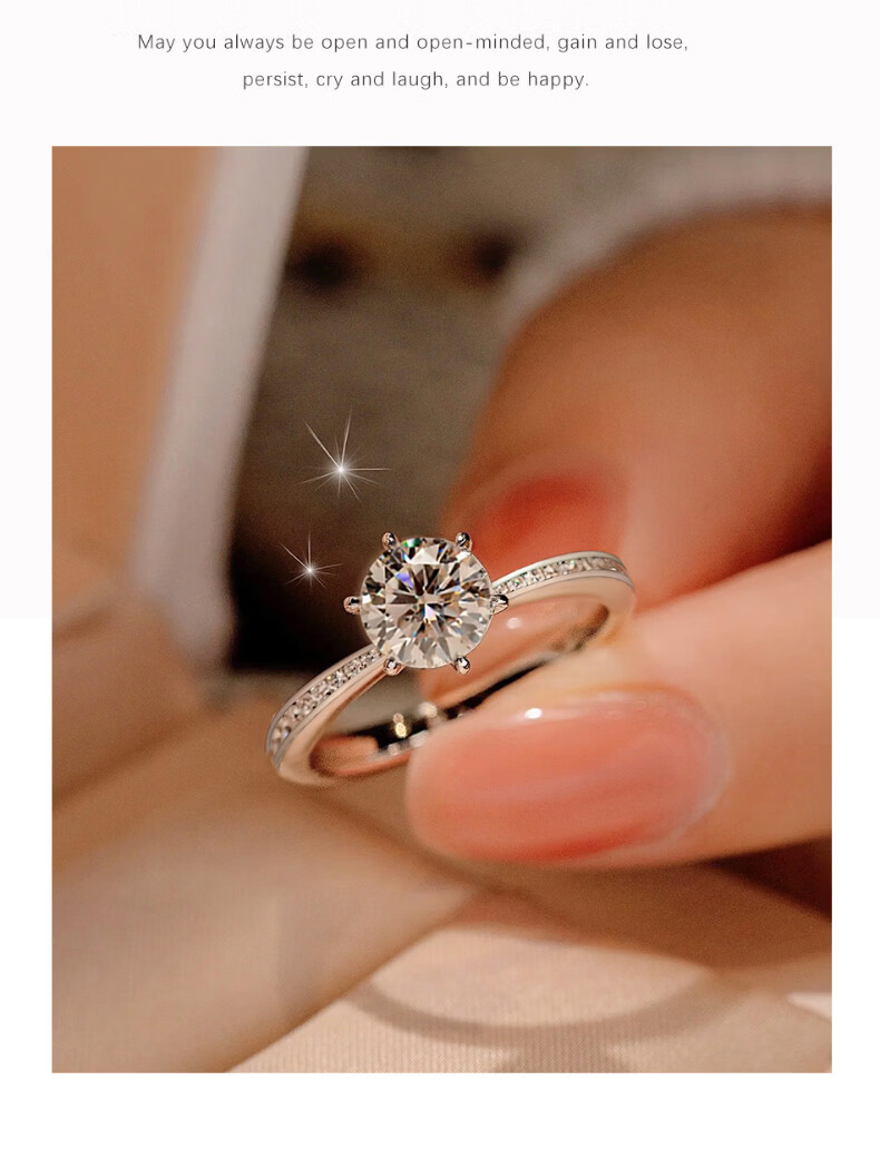 Kovni Moissanite Ring for Women 2026 New Anti-Allergy Fade-Resistant Lightweight Luxury Birthday Gift for Girlfriend 22