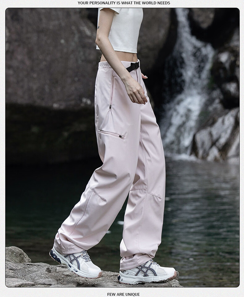 MiiOW Women's Outdoor Softshell Pants 2026 New Spring Summer Windproof Waterproof Breathable Durable Tear-Resistant Hiking Mountaineering Work Pants 22