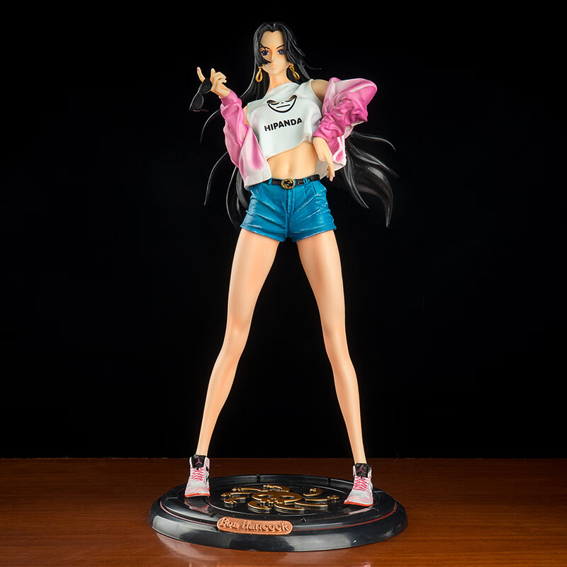 海贼王手办限量版女帝性感潮服爆衣蛇姬七武海雕像潮牌汉库克女帝手办