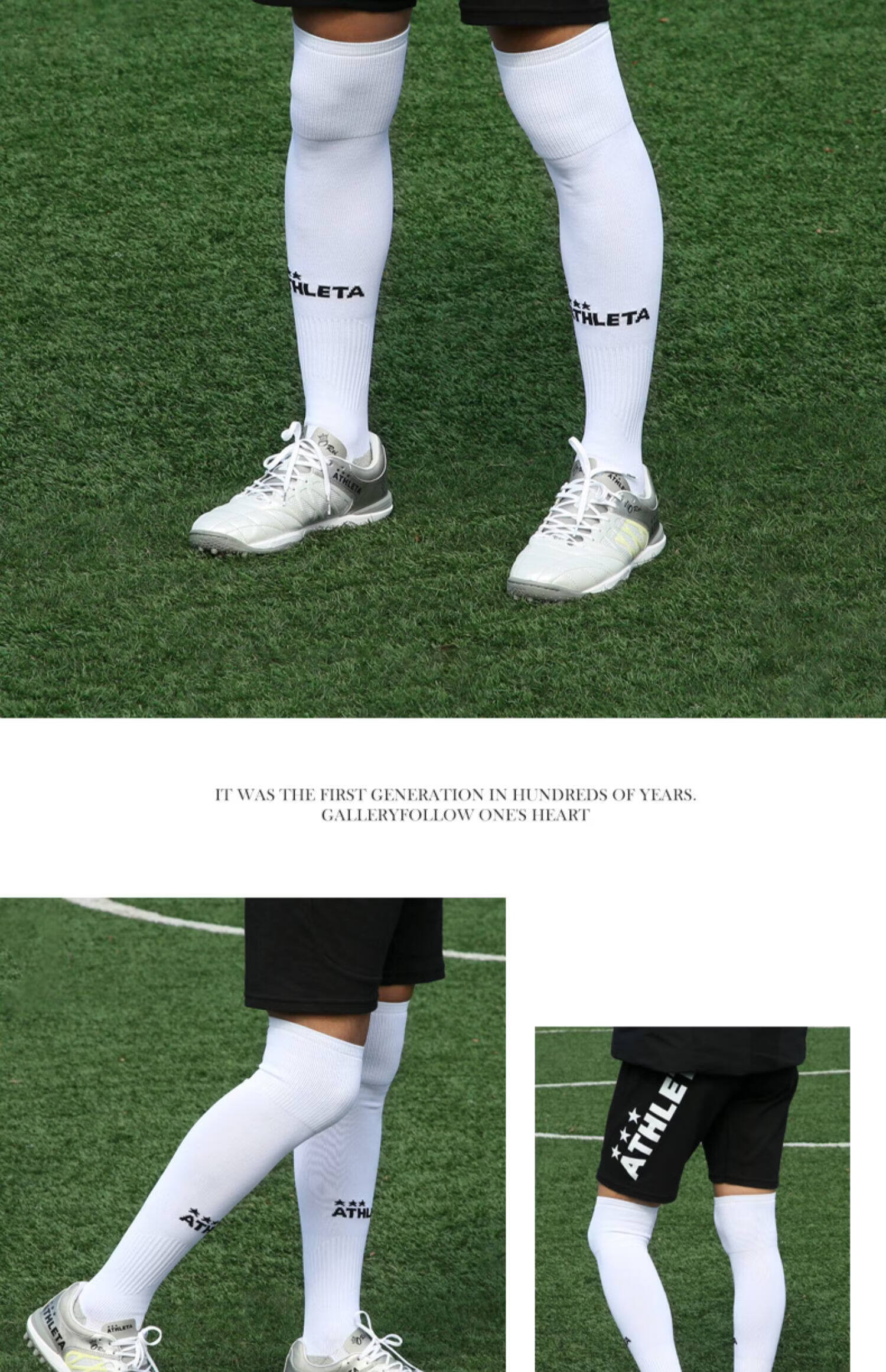 ATHLETA Soccer Socks, Knee-High Non-Slip Football Socks for Men And Women, Leg Guards, Adult Socks with Terry Bottoms, Breathable Sports Socks 12