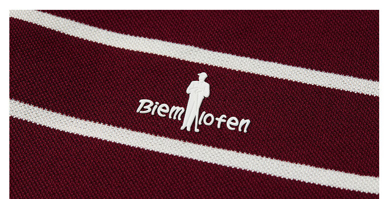 Biyinlefen [Cotton Elastic Bead Fabric] 2026 Spring Summer New Women's Casual Commuter Striped Seagull Collar Short Sleeve Polo Shirt 8