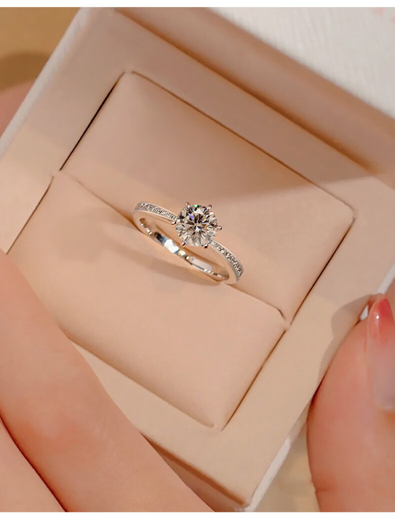 Kovni Moissanite Ring for Women 2026 New Anti-Allergy Fade-Resistant Lightweight Luxury Birthday Gift for Girlfriend 23