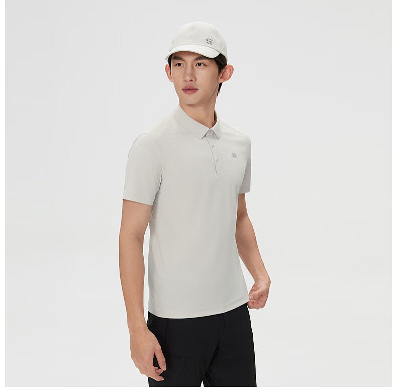 KOLON SPORT Men's Outdoor Casual Cooling UPF50+ CARVICO Short Sleeve Shirt 11