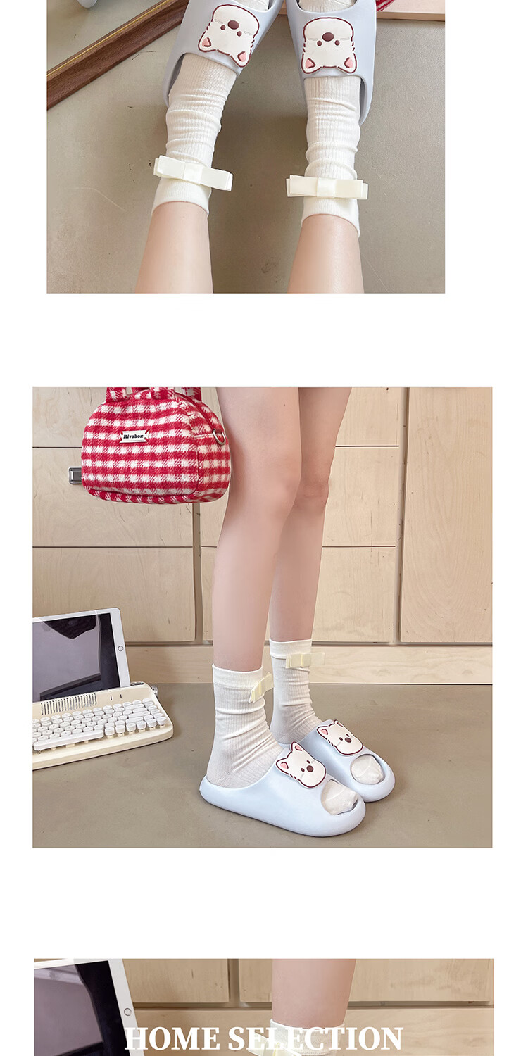 AILAIJIA West Highland White Terrier Cute Girls Home Slippers Black Size 36-37 6