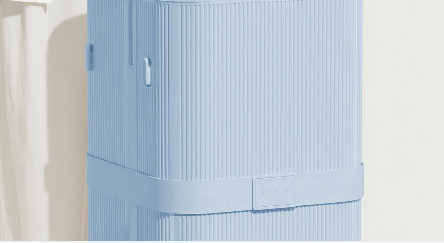 DTA Large Capacity Luggage Women New Travel Trolley Suitcase Durable Student Password Lock Men Yunting Blue 30 Inch 23