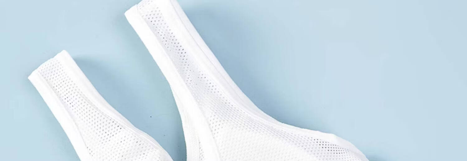 Meishianxuan [2-Pack] Developmental Stage Girls' Student Sports Bra, Fixed Cup Brassiere for Middle And High School Students 12