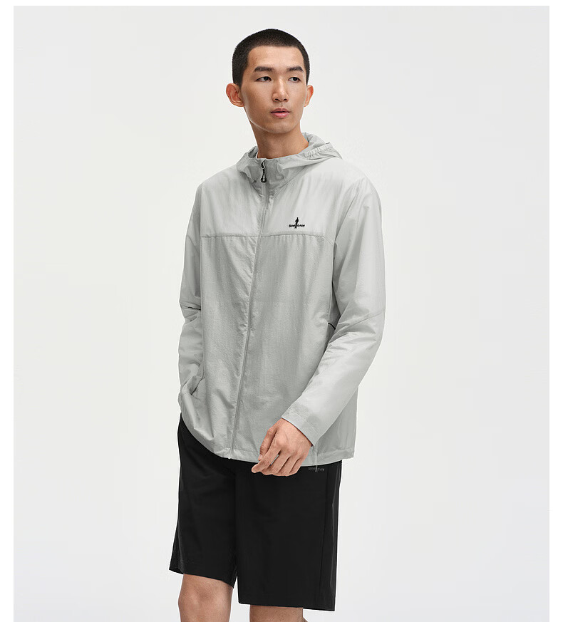 Biyinlefen Lightweight Waterproof 2026 Spring Summer New Men's Commuter Casual Outdoor Hooded Jacket 6
