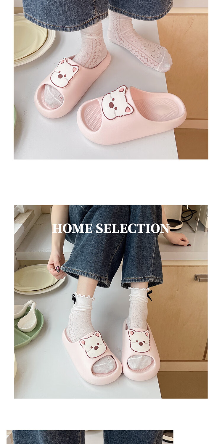 AILAIJIA West Highland White Terrier Cute Girls Home Slippers Black Size 36-37 11