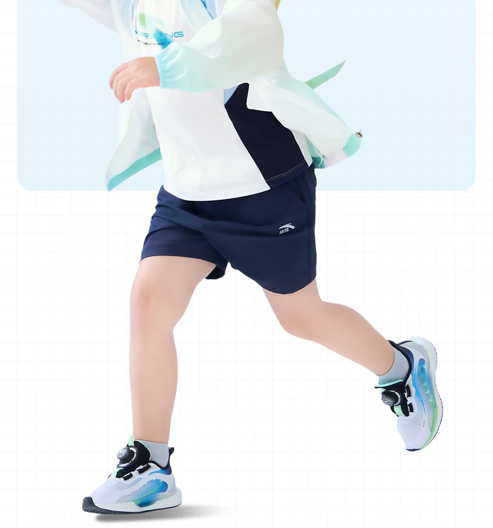 Anta Kids Running Shoes Chasing Wind 8 2026 Summer Boys and Girls Toddler Running Shoes Professional Running Shoes 322629901 6
