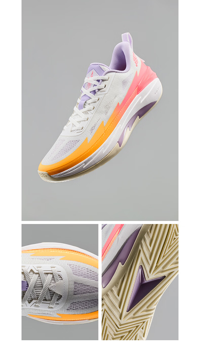 Anta Light Cavalry 10 Men's Basketball Shoes Cement Court Anti-Slip Durable Mesh Breathable Outdoor Low-Top Sports Sneakers 8