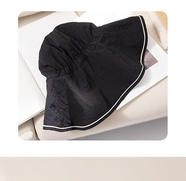 Lagur Summer Casual Extended Sunshade Fisherman Hat UPF100+ Neck Protection Ultra-Thin Breathable Quick-Dry Hat Summer 11