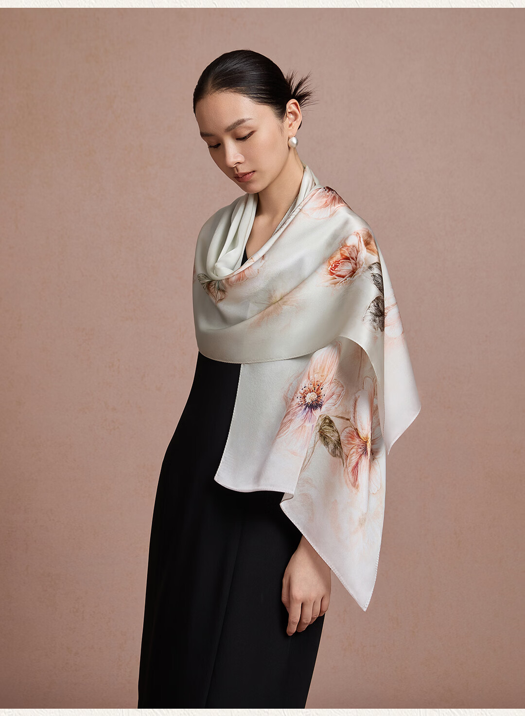 Shanghai Story [Upgraded 30% Encryption] Mulberry Silk Genuine Silk Scarf Shawl Gift Box for Mom Mother's Day Birthday Gift 7
