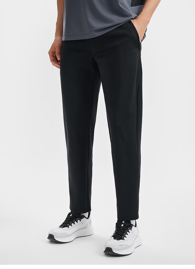 FILA Men's Dynamic Knit Pants 2026 Summer New Sports Fitness Comfortable Straight-Leg Trousers 5