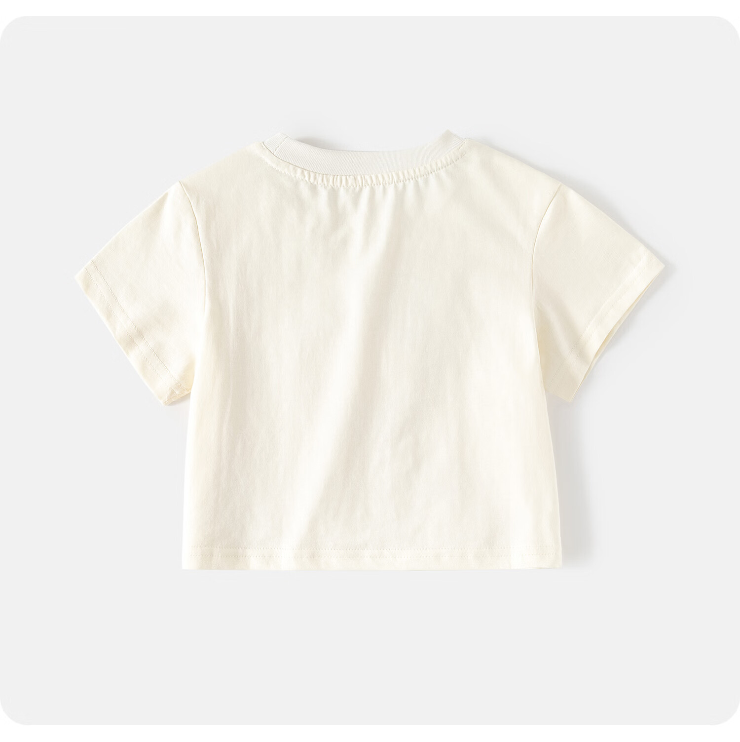 Banxidi [7A Antibacterial] Girls Short Sleeve T-Shirt Summer New Stylish Kids Base Shirt Boys Baby Top 20