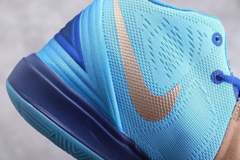 欧文5代纯原篮球鞋男女首发黑白粉奶油气垫耐磨学生运动鞋实战靴 欧文