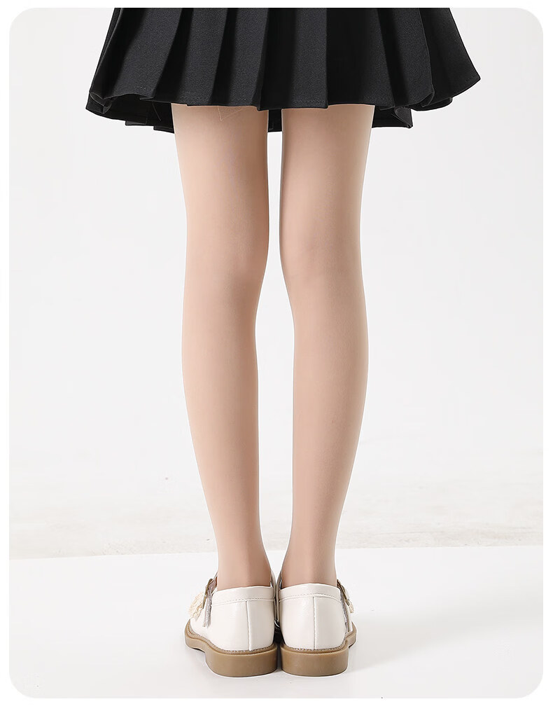 Dingguagua Kids Summer Thin Anti-Snag Tights Dance Stockings Bare-Leg Effect Girls Pantyhose 15
