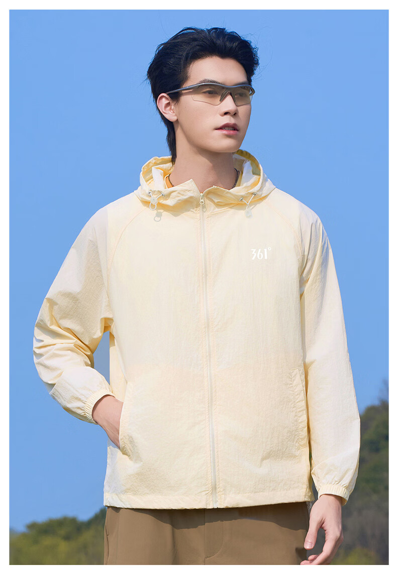 361° Sunscreen Jacket Unisex Spring Summer UPF50+ UV Protection Sports Outdoor Coat 0601F Super Black L 16