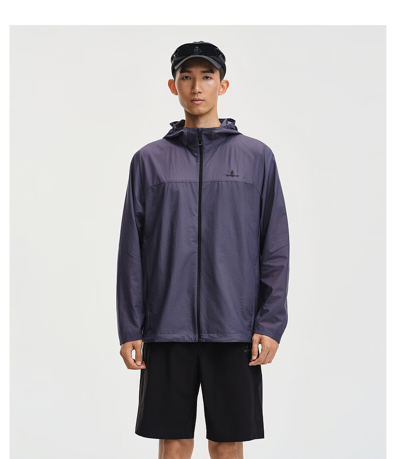 Biyinlefen Lightweight Waterproof 2026 Spring Summer New Men's Commuter Casual Outdoor Hooded Jacket 10