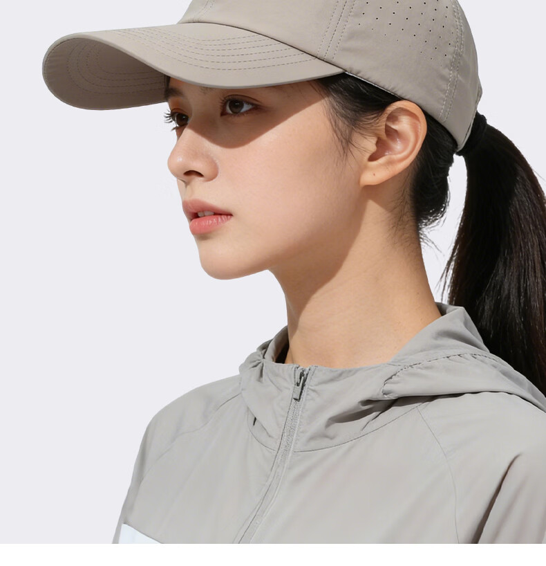 RED DRAGONFLY Women's Summer Outdoor Sun Protection Baseball Cap Casual Long Brim Soft Top Breathable Sun Hat Hiking Duckbill Cap 16