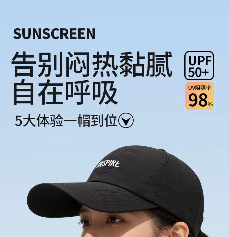 RED DRAGONFLY Women's Summer Outdoor Sun Protection Baseball Cap Casual Long Brim Soft Top Breathable Sun Hat Hiking Duckbill Cap 1