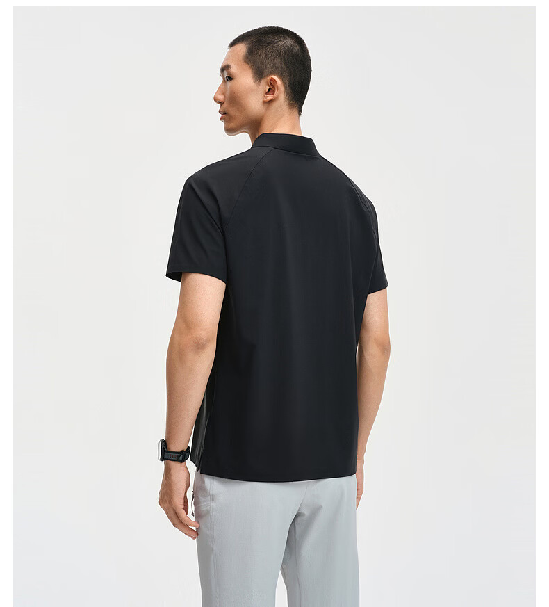 Biyinlefen [Sun Protection Cooling] 2026 Summer New Men's Outdoor Sports Casual Short Sleeve Polo Shirt with Collar 7