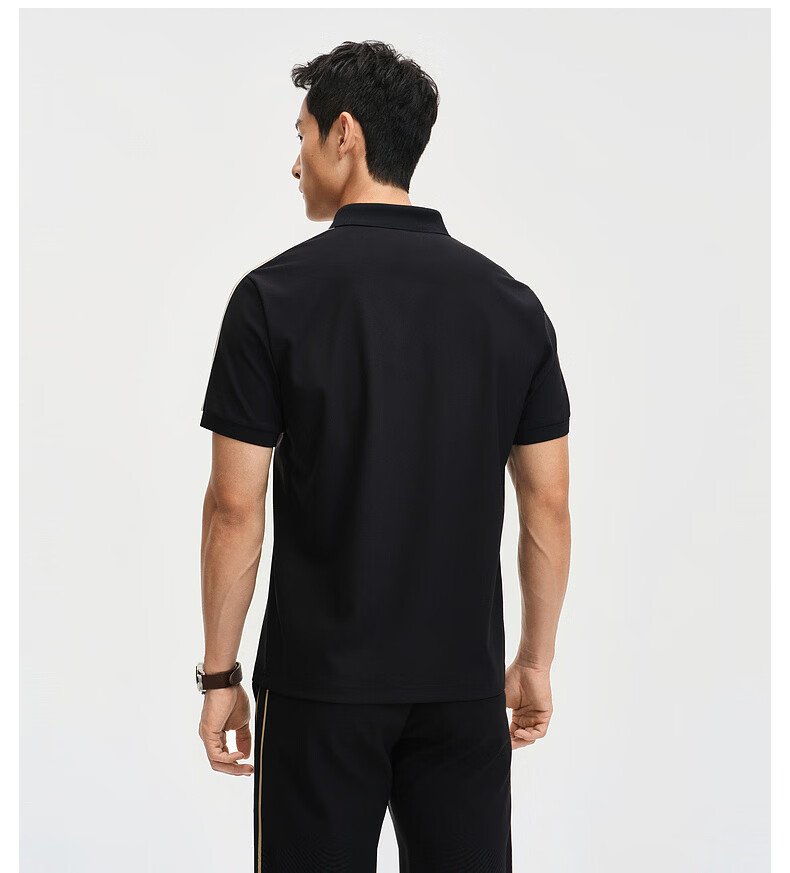 Biyinlefen [Cool Comfort Stretch] 2026 Summer New Men's Casual Commuter Outdoor Short Sleeve Polo Shirt with Turn-down Collar 7