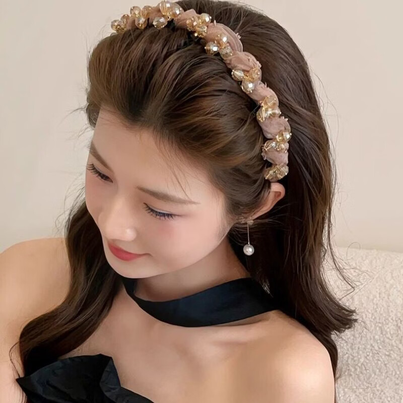 Yidier High Crown Headband for Women 2026 New Summer Premium Hair Press Clip Face Washing Headband Birthday Gift for Girlfriend 5