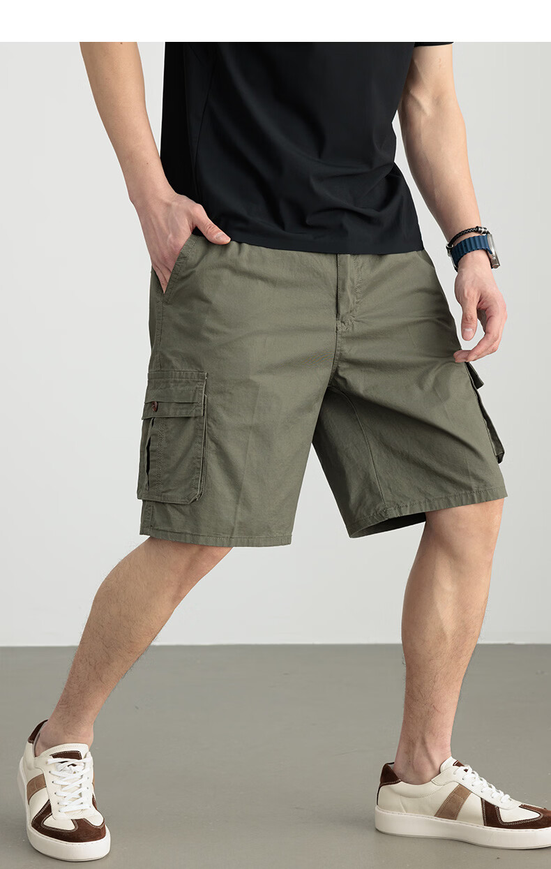 Dickies Men's Cotton Five-Point Shorts Summer New Beach Pants American Trendy Casual Workwear Shorts 17