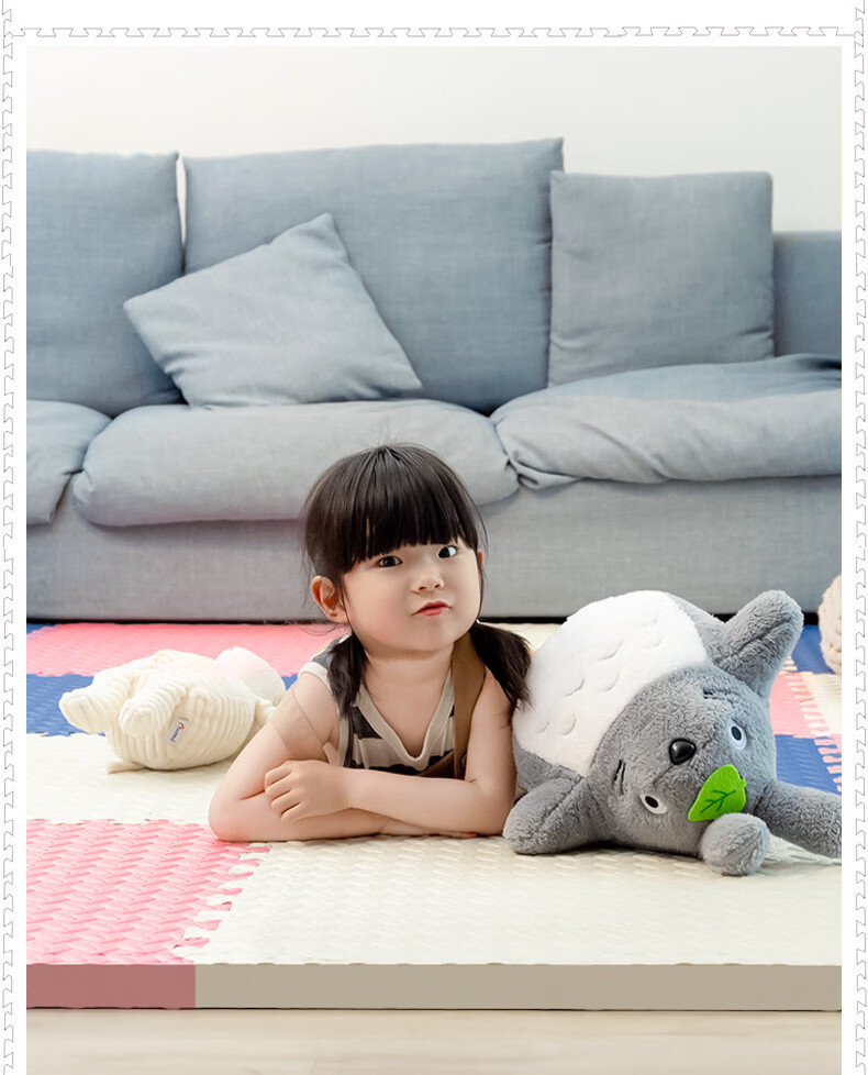 Elephant Dance Large Foam Crawling Mat Puzzle Floor Mat Baby Play Mat Indoor Carpet Bedroom Anti-Fall Mat 8