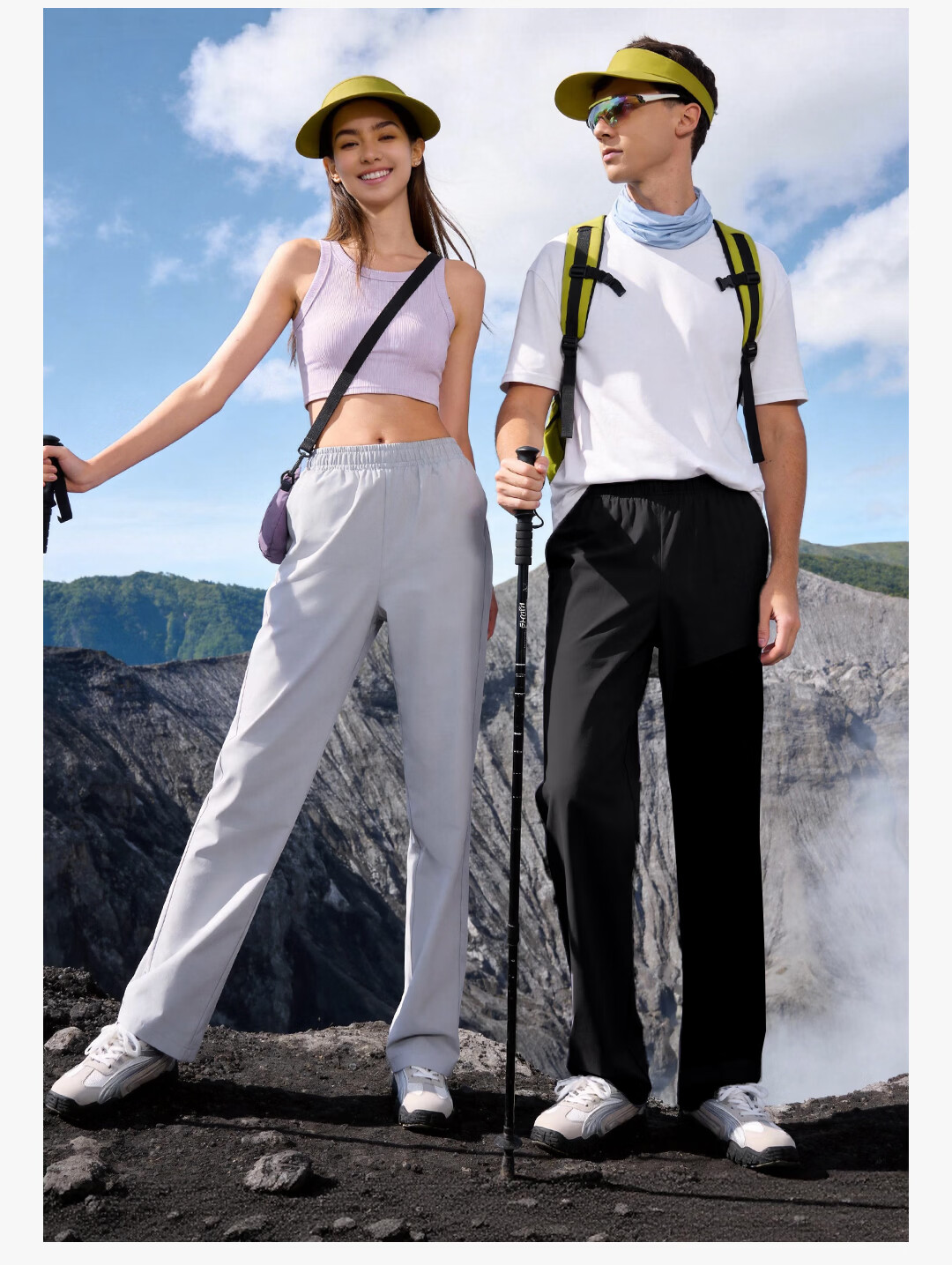 SUPIELD Quick-Dry Cooling Moisture-Wicking Wrinkle-Resistant Stretch Durable Casual Pants Unisex 19