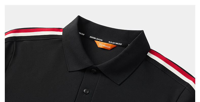 Biyinlefen [Light Technology] 2026 Spring And Summer New Men's Top, Casual Color-Block Spliced Dry Short-Sleeve POLO Shirt 6