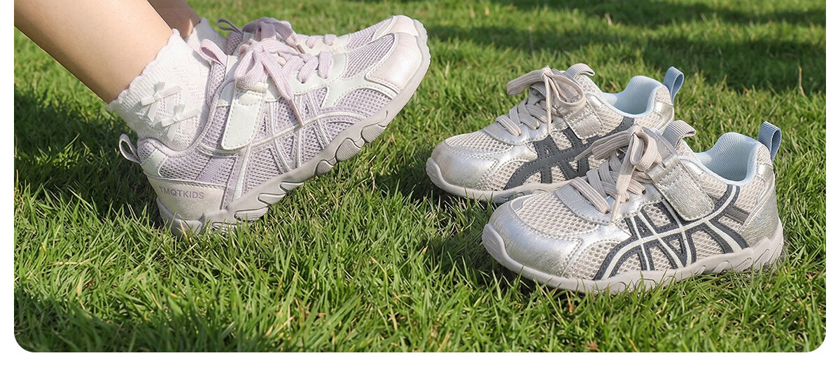 Tongmengqingtian Girls' Breathable Sneakers, New Spring Style Children's Training Shoes, Big Kids' Summer Mesh Shoes for Girls 37