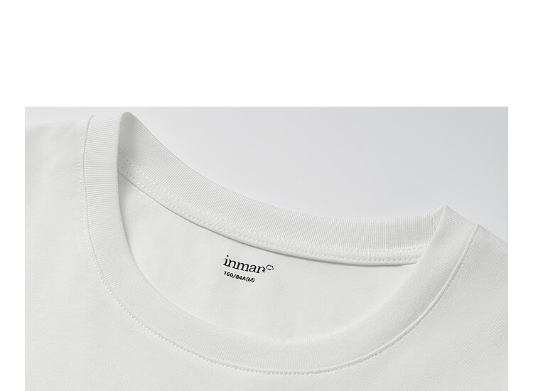 INMAN Fresh Cool Letter Print Short Sleeve T-Shirt 2026 Summer New Loose Drop Shoulder Half Sleeve Top for Women 33