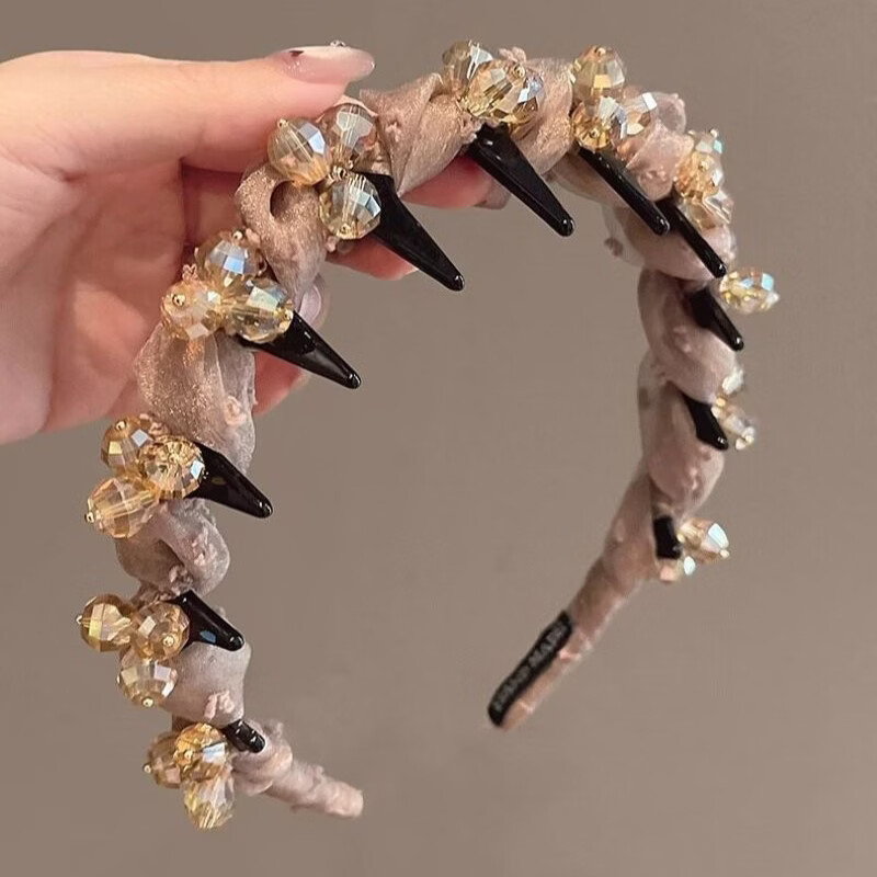 Yidier High Crown Headband for Women 2026 New Summer Premium Hair Press Clip Face Washing Headband Birthday Gift for Girlfriend 7