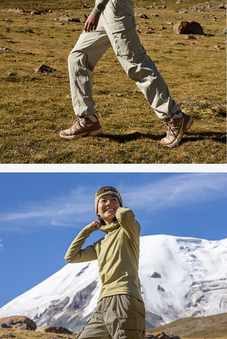 BEIN SPACE Four Seasons Outdoor Breathable Durable Hiking Pants Work Pants Long Pants A032 Night Sky Black (Women's) M 24