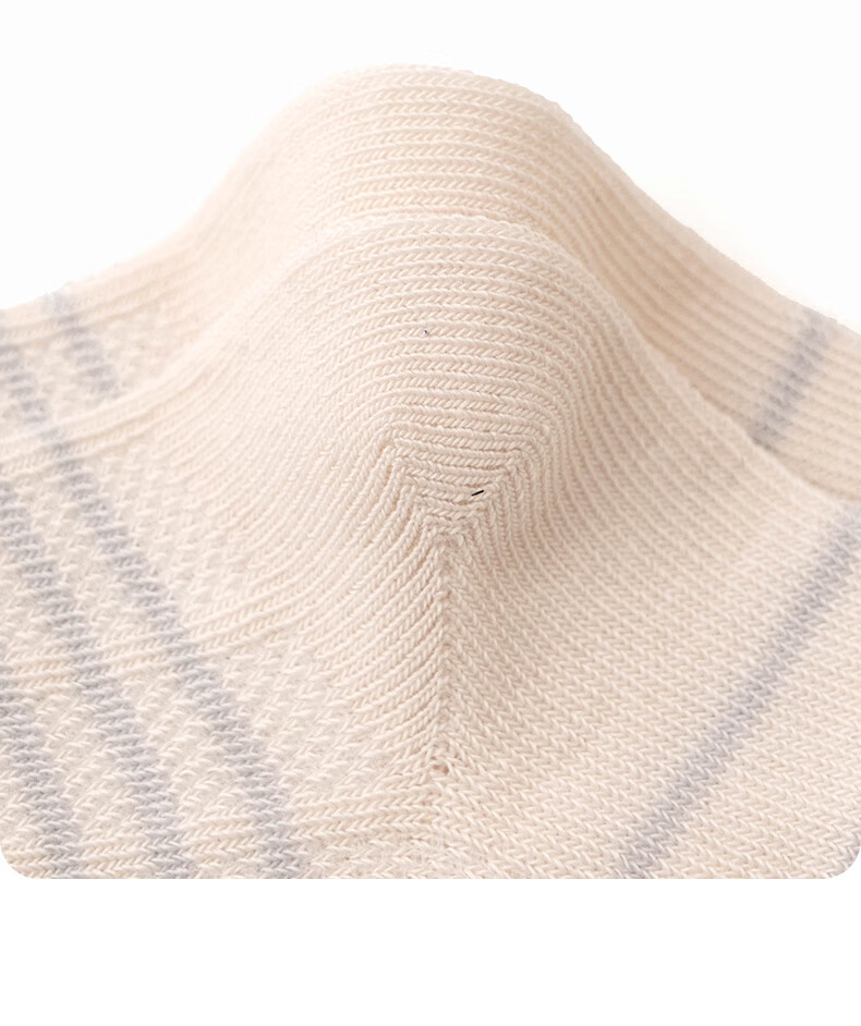 Growth Baby Socks Summer Thin Breathable Mesh Socks Seamless Soft Cuff No Tightening Mid-Calf Socks 6