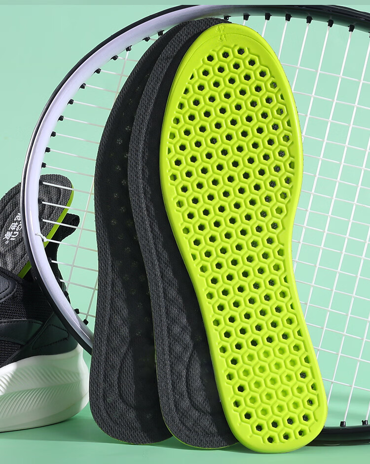 3515 Men's Sports Insoles Sweat-Absorbing Odor-Resistant Breathable Antibacterial Soft Cushioned Thickened Shock-Absorbing Shoe Inserts 13