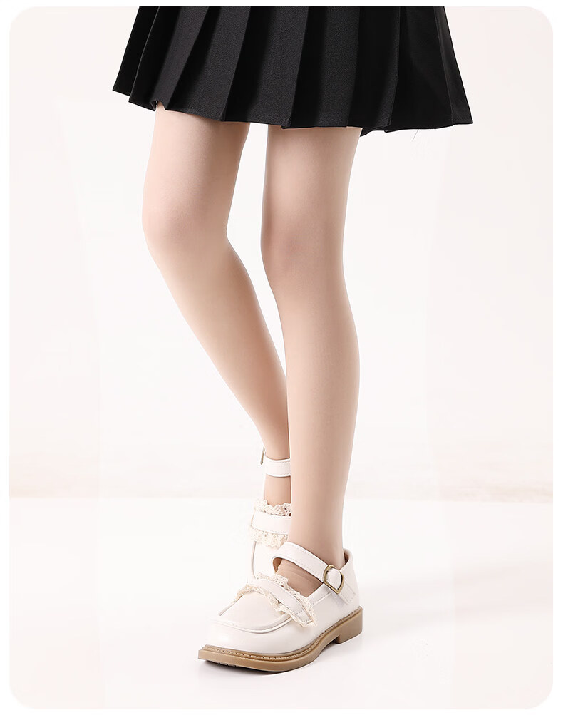Dingguagua Kids Summer Thin Anti-Snag Tights Dance Stockings Bare-Leg Effect Girls Pantyhose 13