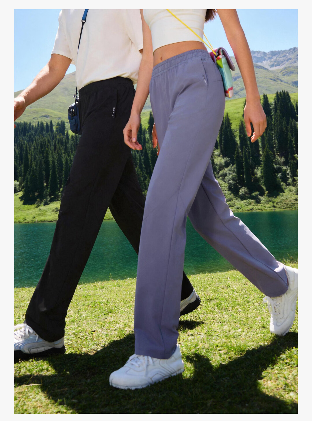 SUPIELD Quick-Dry Cooling Moisture-Wicking Wrinkle-Resistant Stretch Durable Casual Pants Unisex 21