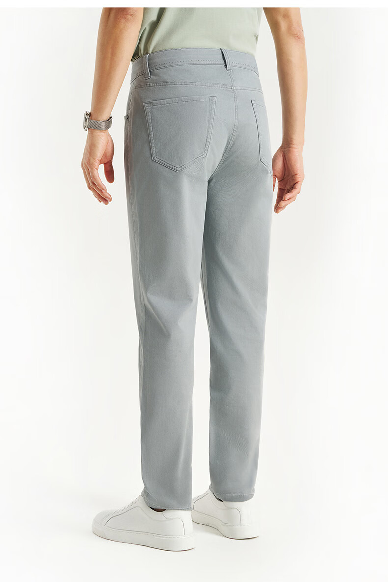 Shirt Lao Luo [Travel No.9] Second Generation Colored Long-Staple Cotton Durable High-Elastic Casual Jeans 255X0W809N 18