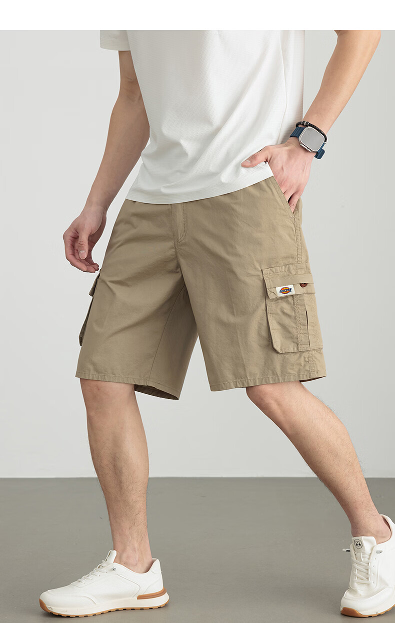 Dickies Men's Cotton Five-Point Shorts Summer New Beach Pants American Trendy Casual Workwear Shorts 13