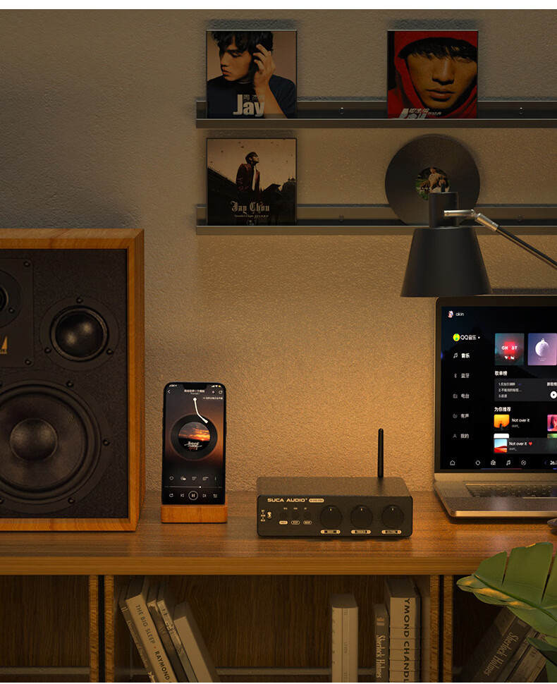 SUCA AUDIO Shengyouchuang 99E PRO High Power Bluetooth 5.2 Digital USB Lossless Playback Compact Home Amplifier 28